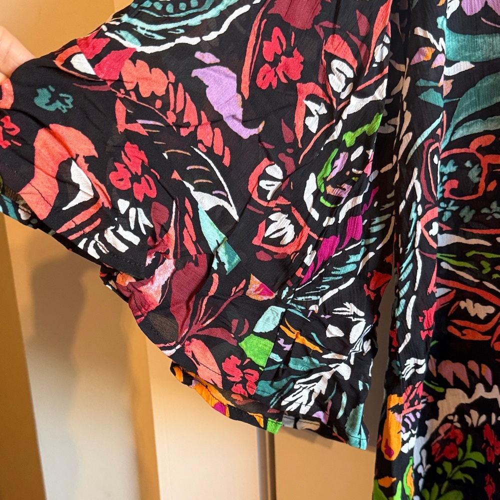 Anne Cole Multicolor Paisley Coverup - Picture 3 of 5